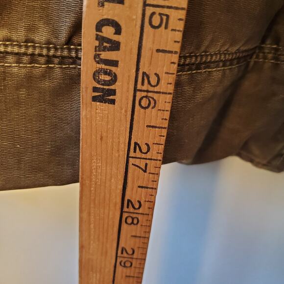 Kuhl Mens XXL Full Zip Jacket Vintage Patina Dye Espresso Brown Heavy Cotton EUC - Picture 10 of 10